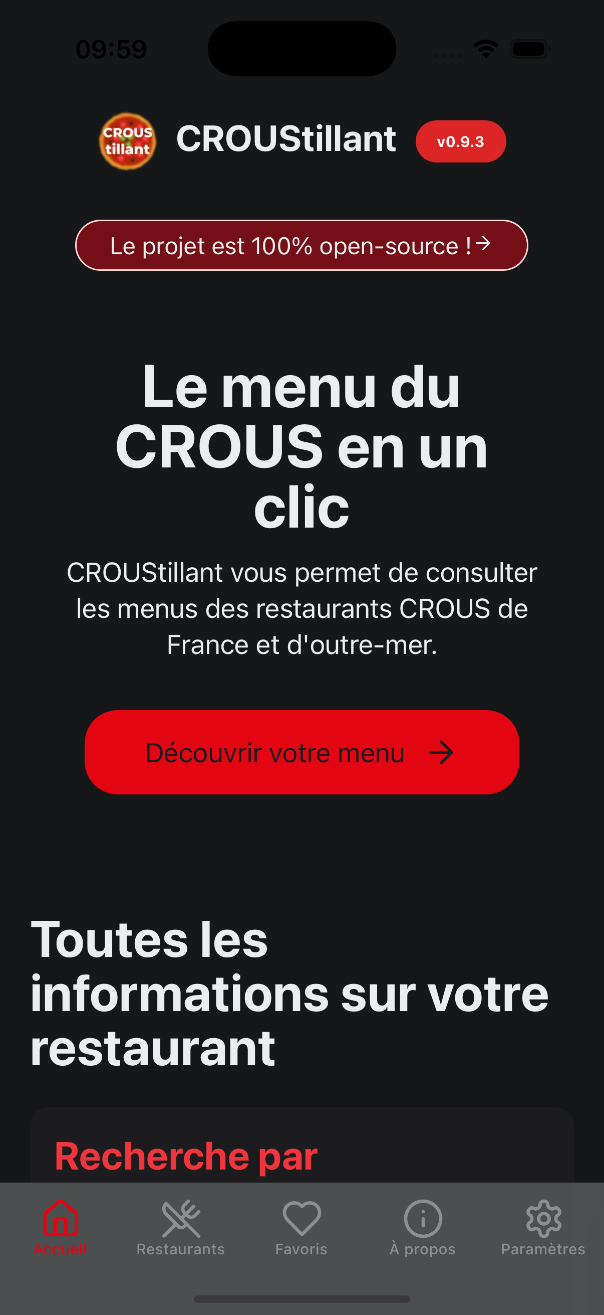 CROUStillant App
